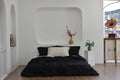 Bamboo Linen Duvet Cover - Ink