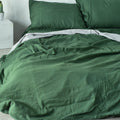 Bamboo Linen Duvet Cover - Pine