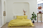 Bamboo Linen Duvet Cover - Pineapple