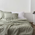 Asparagus French  Bedding Sets (4 pieces) - Yarn Dyeing