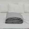 Stone French Linen Duvet Cover - Plain Dyeing 15