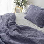 Jean French Linen Fitted Sheet + 2 Pillowcases Set - Yarn Dyeing 41