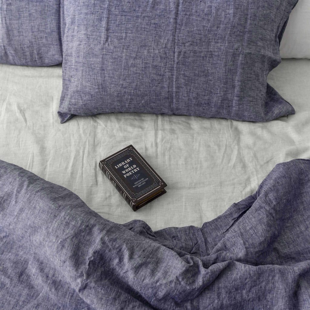 Jean French Linen Bedding Sets (4 pieces) - Yarn Dyeing