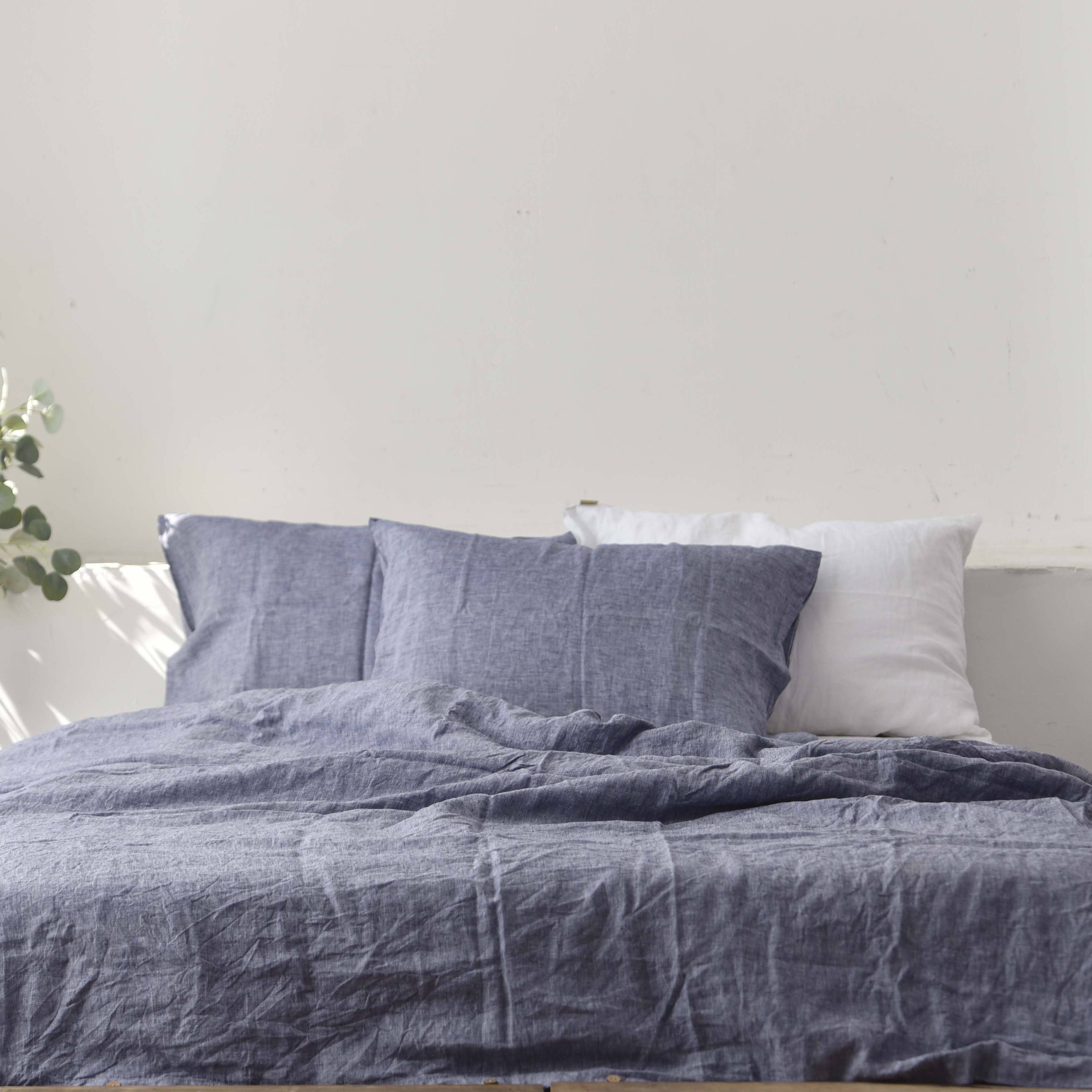 Jean French Linen Pillowcase - Yarn Dyeing 41