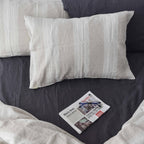 Big Striped French Linen Pillowcase - Yarn Dyeing 61