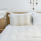 Big Striped French Linen Pillowcase - Yarn Dyeing 61