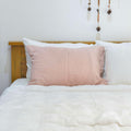 Dusty French Linen Pillowcase - Plain Dyeing 33