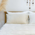 Flax French Linen Pillowcase - Plain Dyeing 07