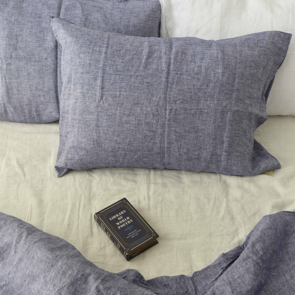 Jean French Linen Pillowcase - Yarn Dyeing 41