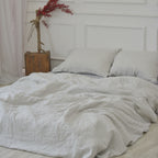 Striped French Linen Duvet Cover - Yarn Dyeing 49