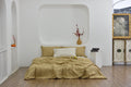 Bamboo Linen Duvet Cover - Sugar