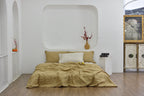 Bamboo Linen Duvet Cover - Sugar