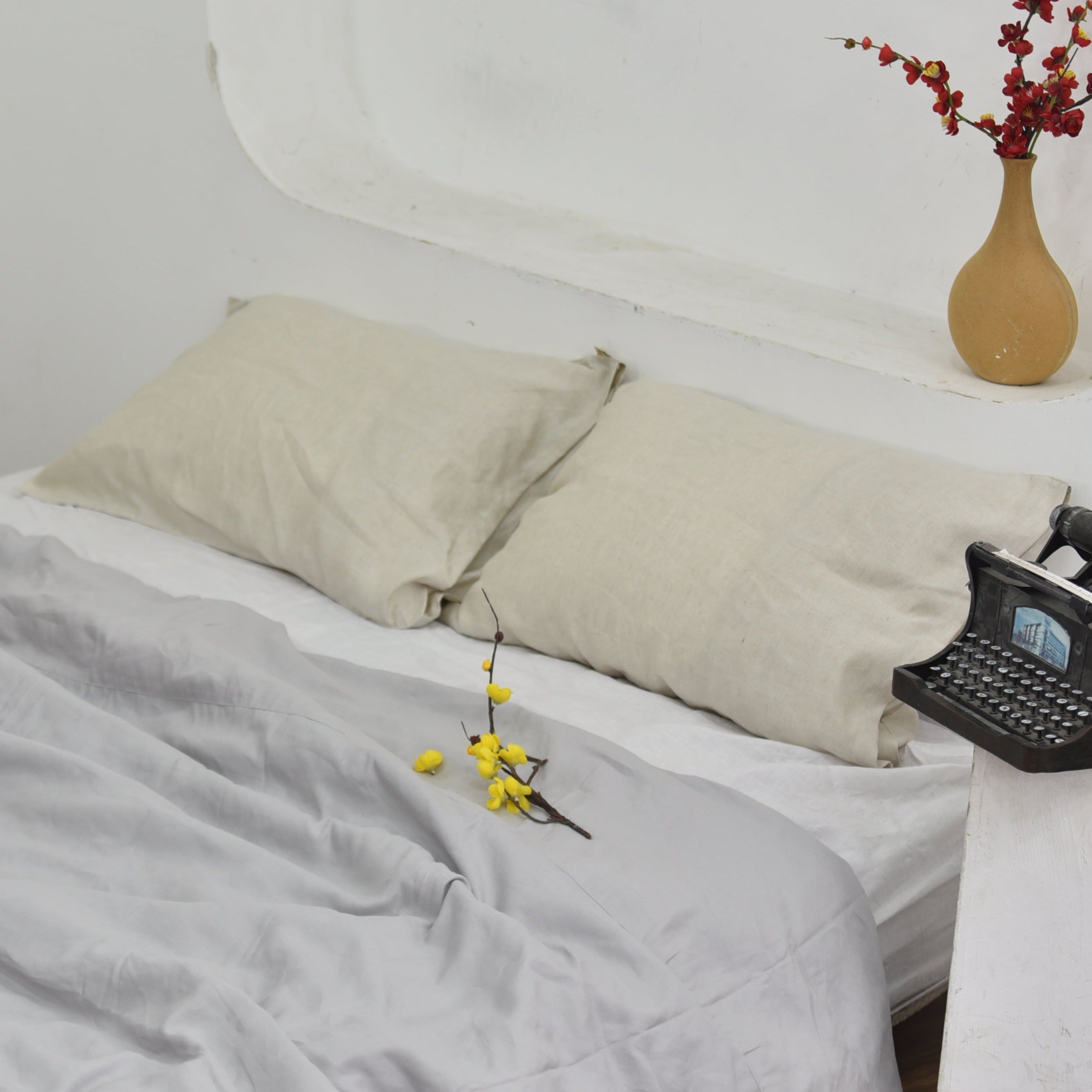 Trout Bamboo Linen Pillowcases 48